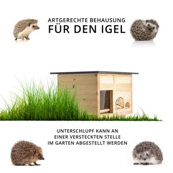 Preview: Igelhaus IG 4 Kaufen sie die perfekte Behausung für ihren Igel